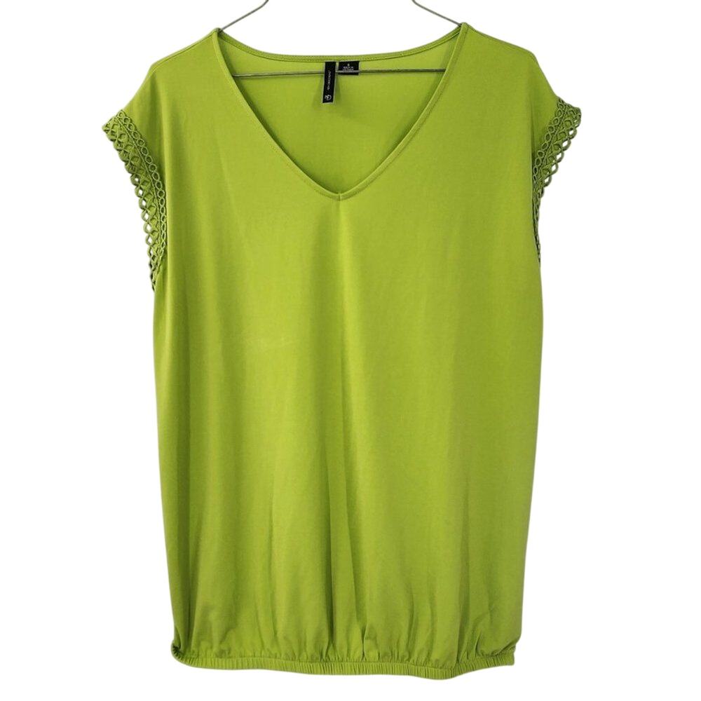 NEW DIRECTIONS Green Sleeveless Top Womens Size Small